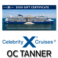 Celebrity  Certificates - OC Tanner $100